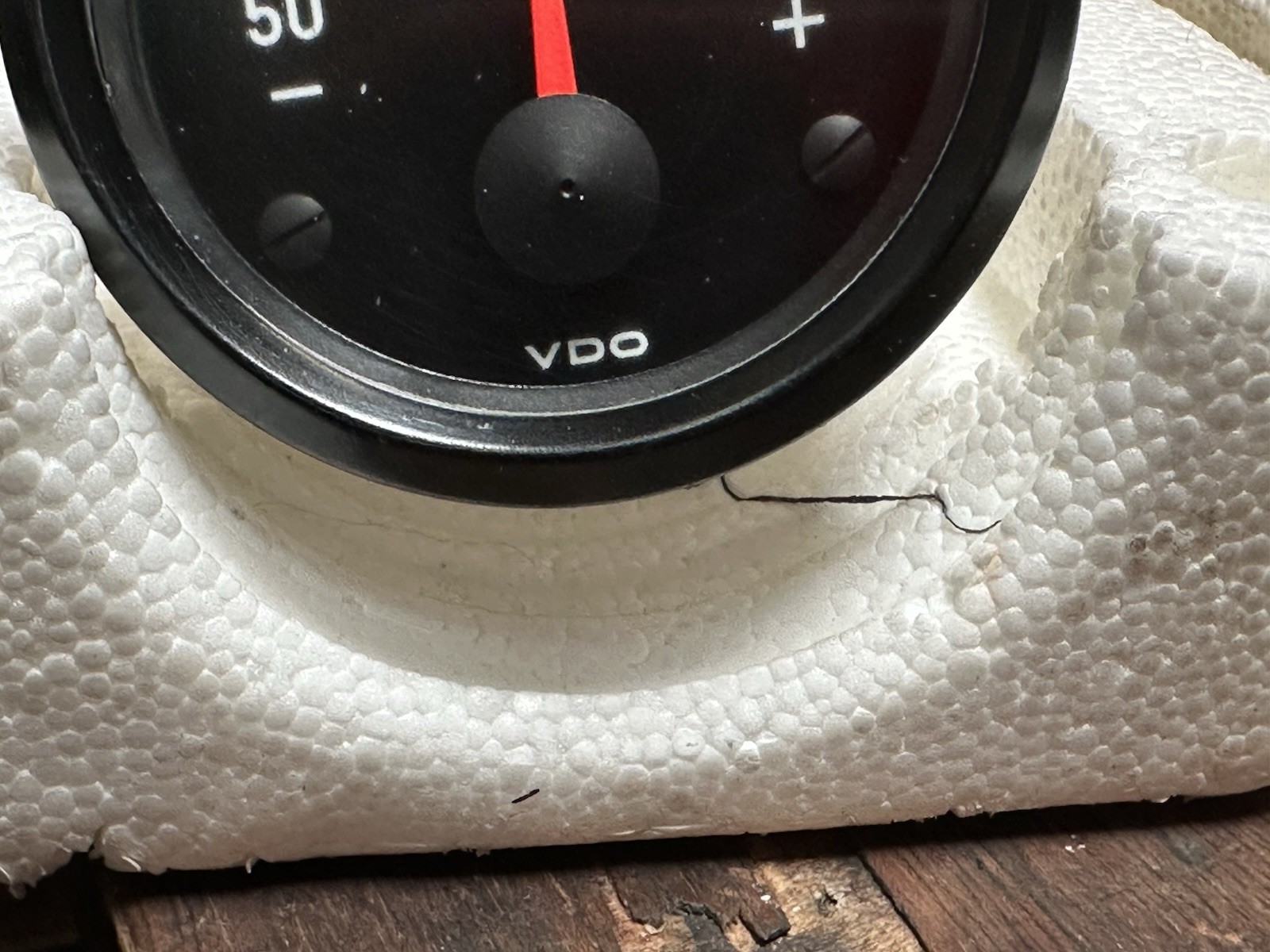 NOS VDO Amperemeter Amp Gauge Audi BMW Fiat NSU Opel Volvo VW 52mm 190.00403902