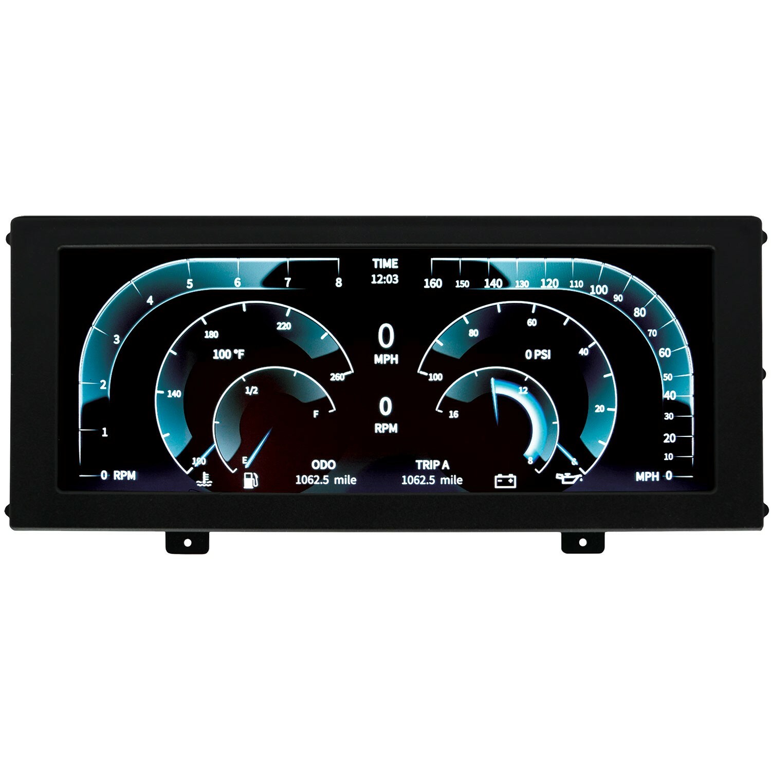 AutoMeter 7000 InVision Universal LCD Dash with 3 Different Screen Layouts