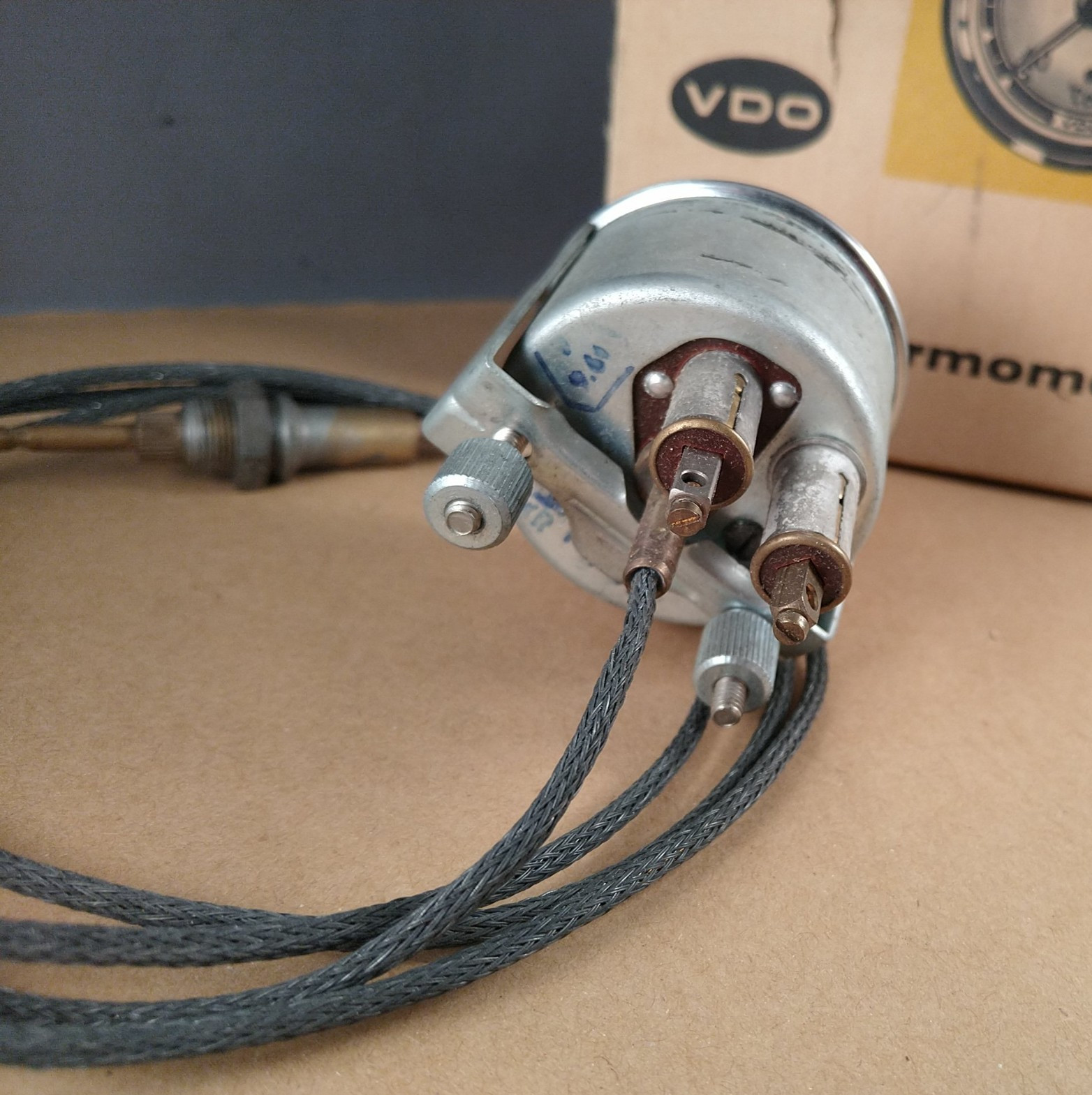 Vintage VDO Water Temperature Gauge 2 1/16″ Volvo Porsche BMW SAAB