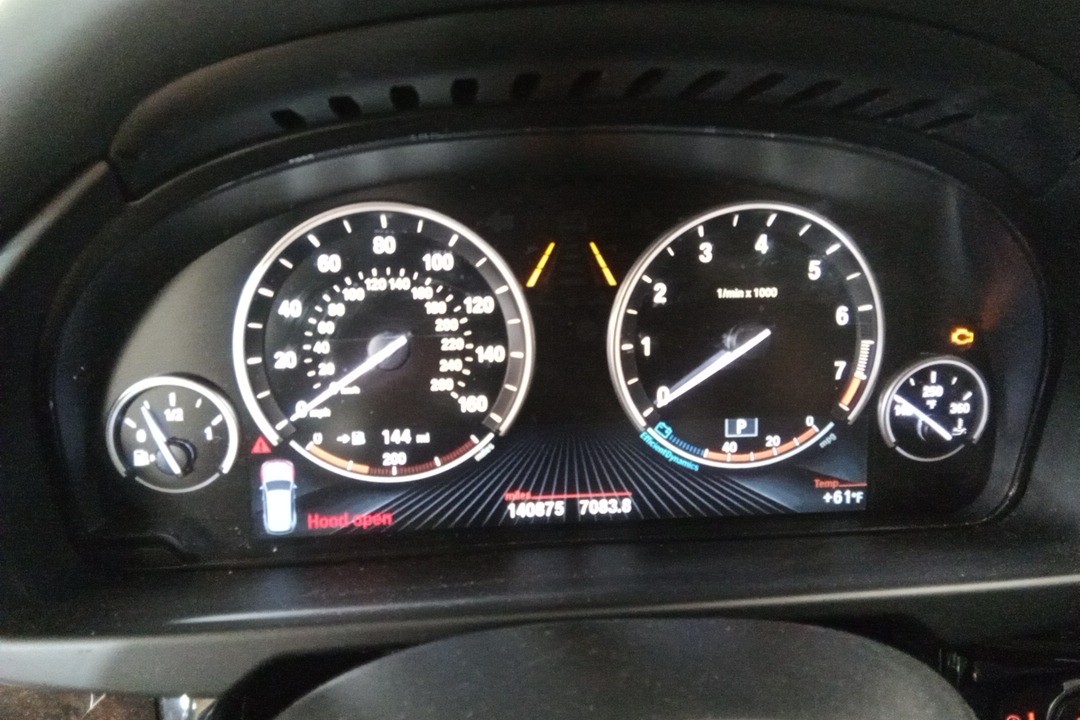 2017 X5 OE Speedometer Gauge Cluster 140K Miles BMW