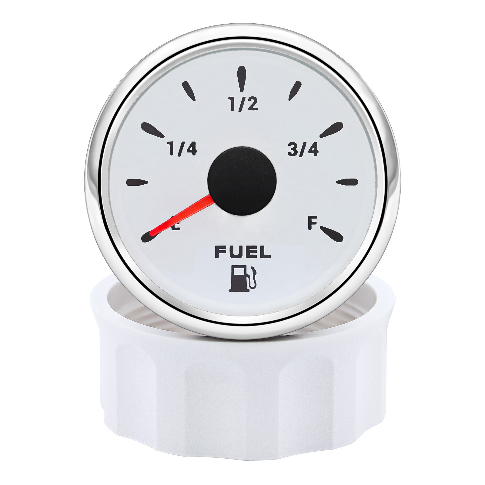 8 Gauge Set 85mm White GPS Speedometer 120MPH Tacho 8000RPM Gauge for Boat Car