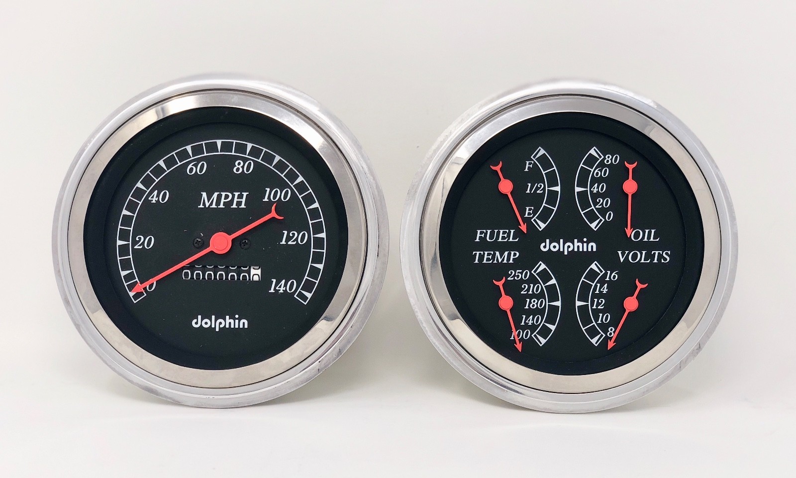 1947 1948 1949 1950 1951 1952 1953 Chevy Truck 5″ Gauge Dash Panel Set Black