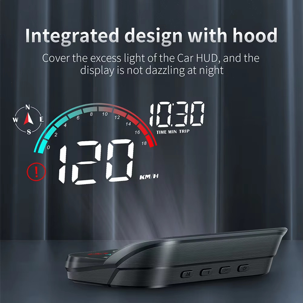M22 Car HUD Head Up Display Universal Digital GPS Speedometer HD LCD Projection
