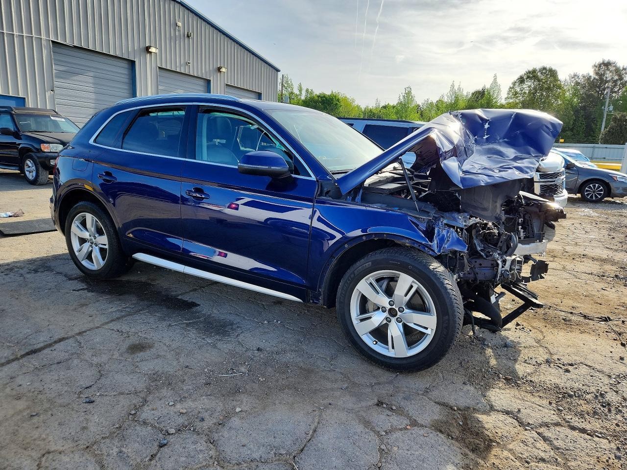 Used Speedometer Gauge fits: 2018 Audi Q5 MPH ID 8W5920890D Grade A