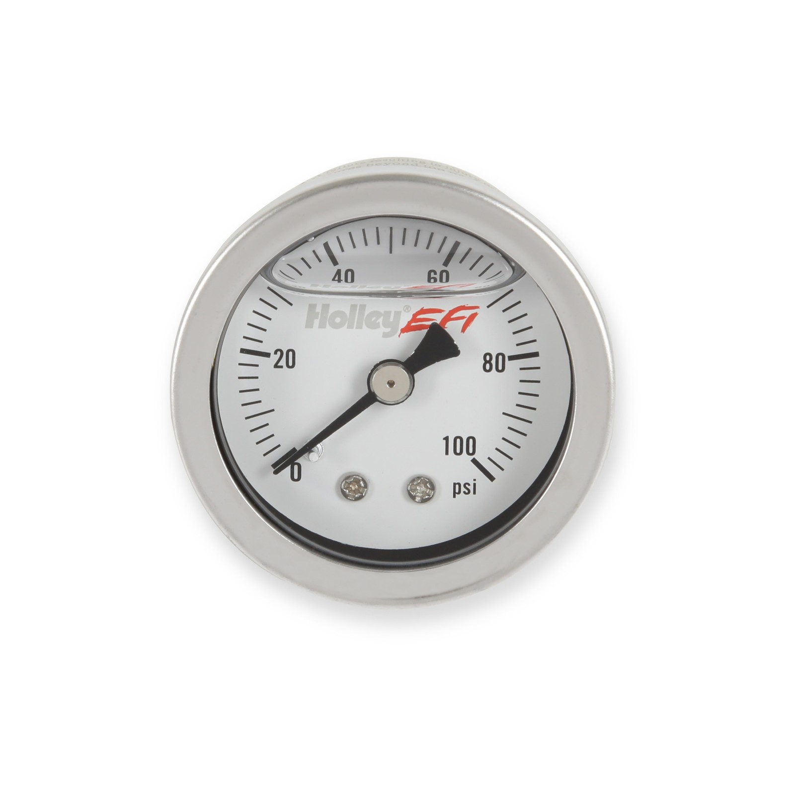 Holley EFI 26-507 Fuel Pressure Gauge – 0-100psi – 1.5 inch – Glycerin Filled