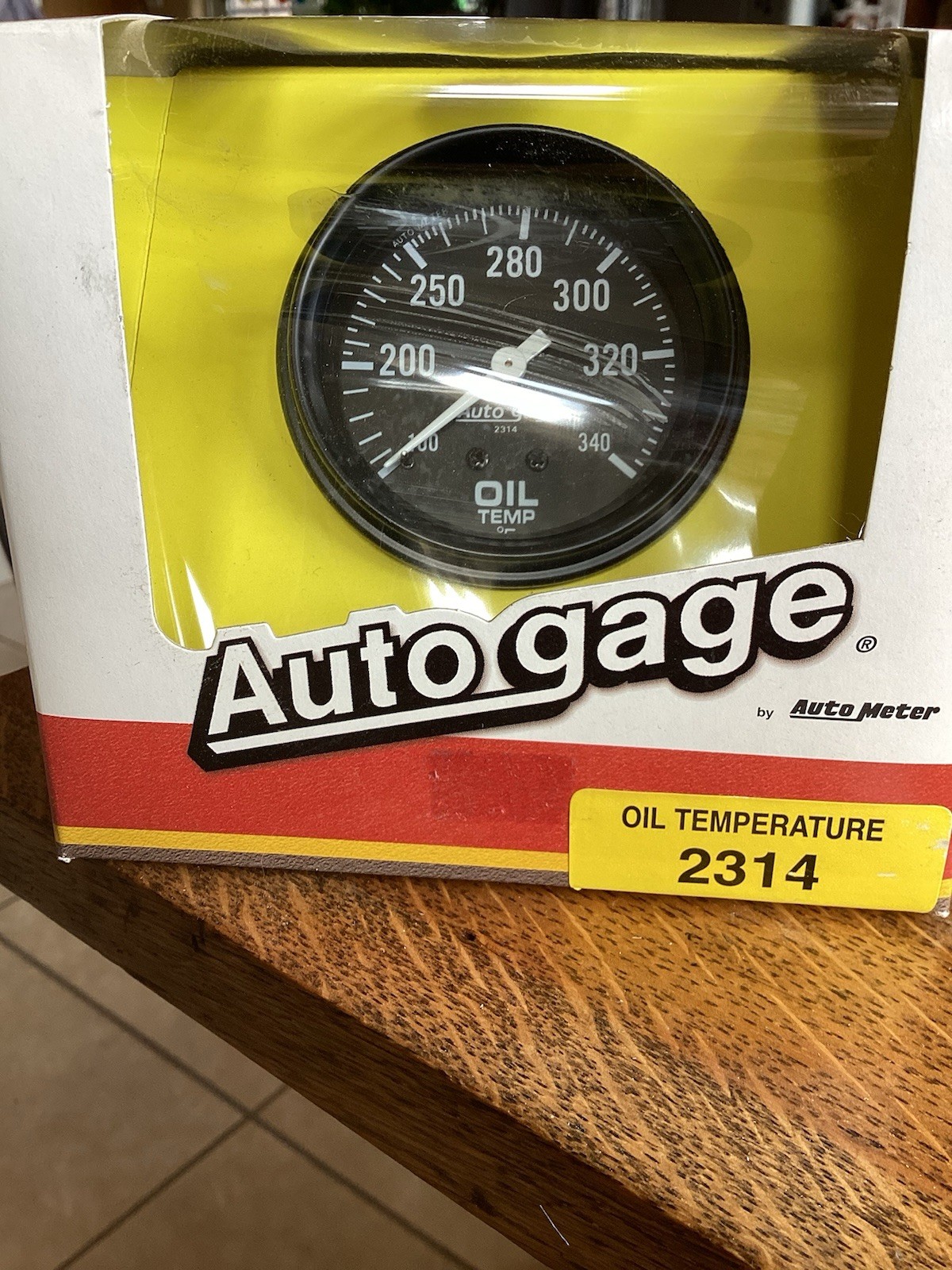 AutoMeter 2314 Auto Gage Mechanical Oil Temperature Gauge