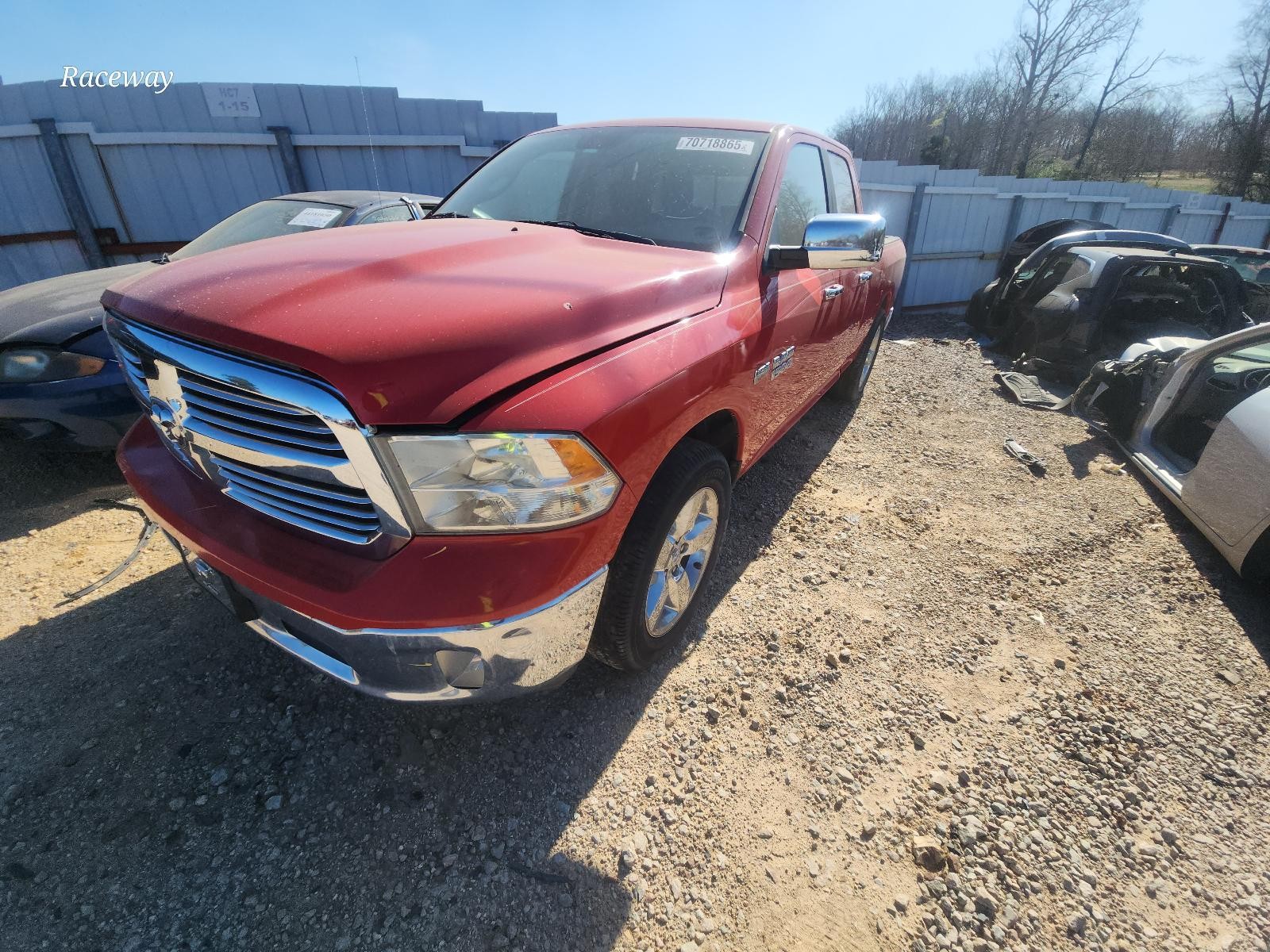 Used Speedometer Gauge fits: 2014 Ram Dodge 1500 pickup cluster MPH Bighorn 3.50