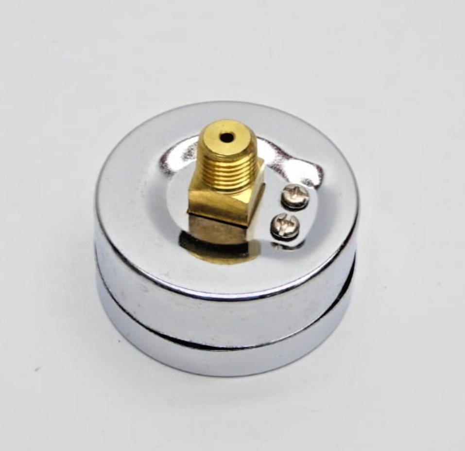 Air Compressor Pressure Hydraulic Gauges 2″ Face Back Mount 1/4″ NPT 0-200 PSI