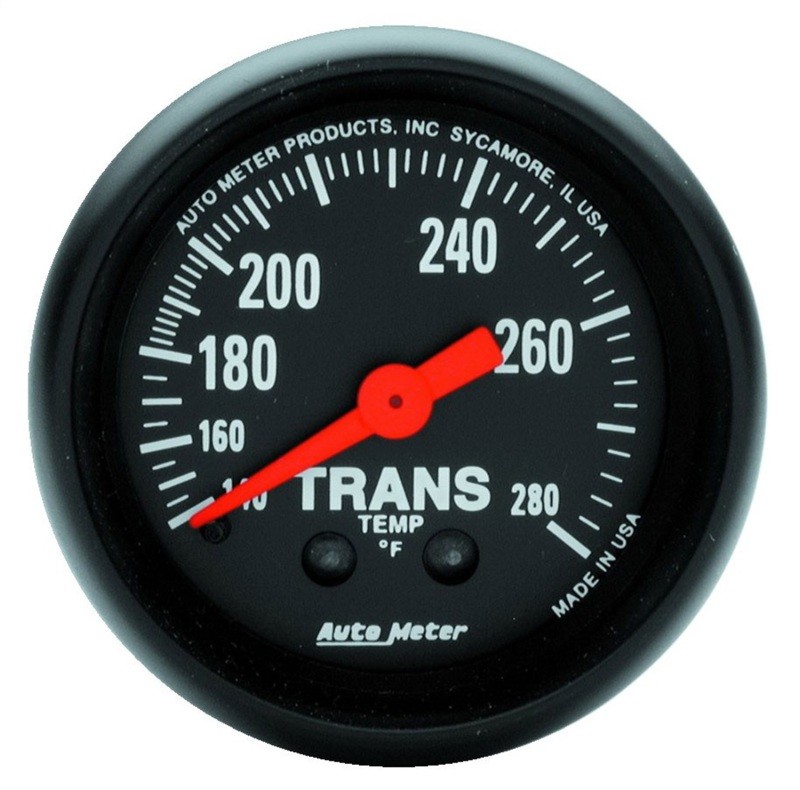 AutoMeter 2615 Z‑Series Mechanical Trans Temp Gauge 140‑280 °F