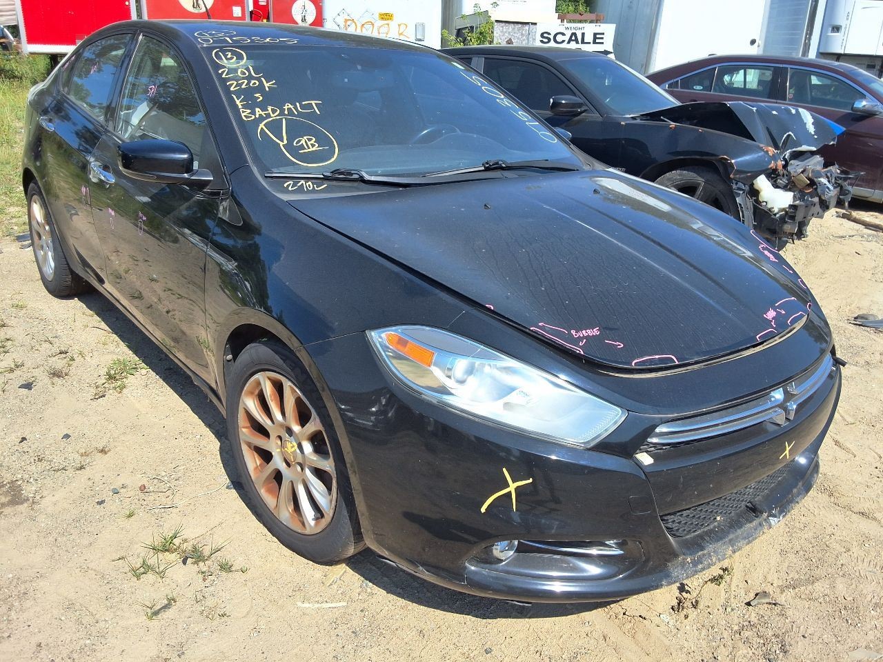 Speedometer Cluster KPH 240 Digital ID 5091894AE Fits 13 DART 1375608