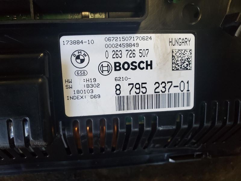 Speedometer Cluster Analog MPH Fits 14-18 BMW X5 1839031