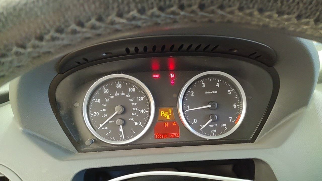 Speedometer Cluster MPH US Market Fits 04-05 BMW 645i 7177876