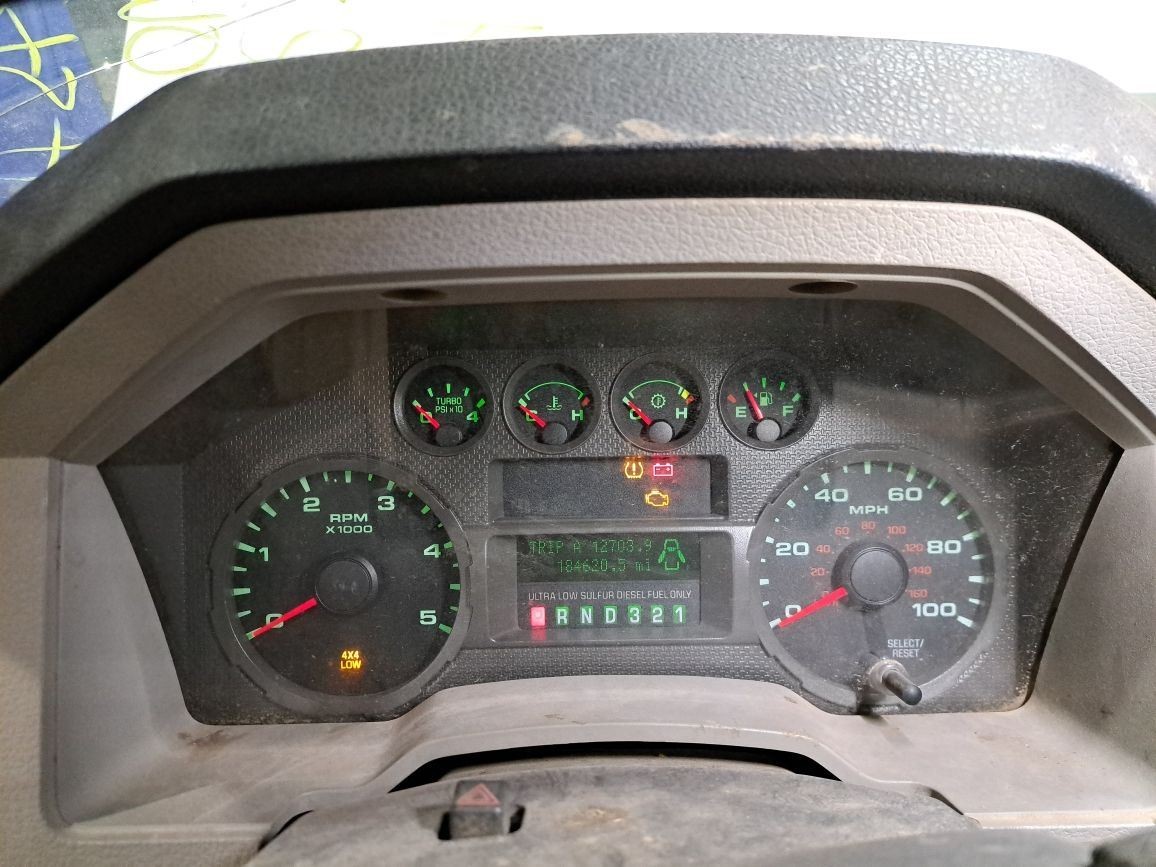 2008 F350sd Speedometer Head/Instrument Cluster Sku#4444228