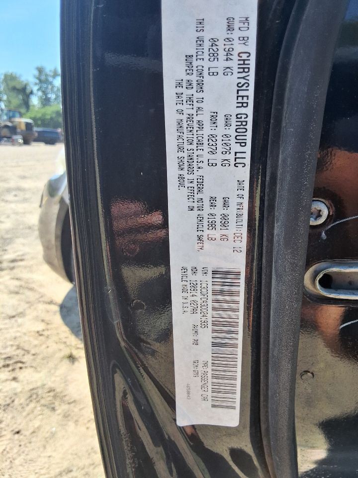 Speedometer Cluster KPH 240 Digital ID 5091894AE Fits 13 DART 1375608