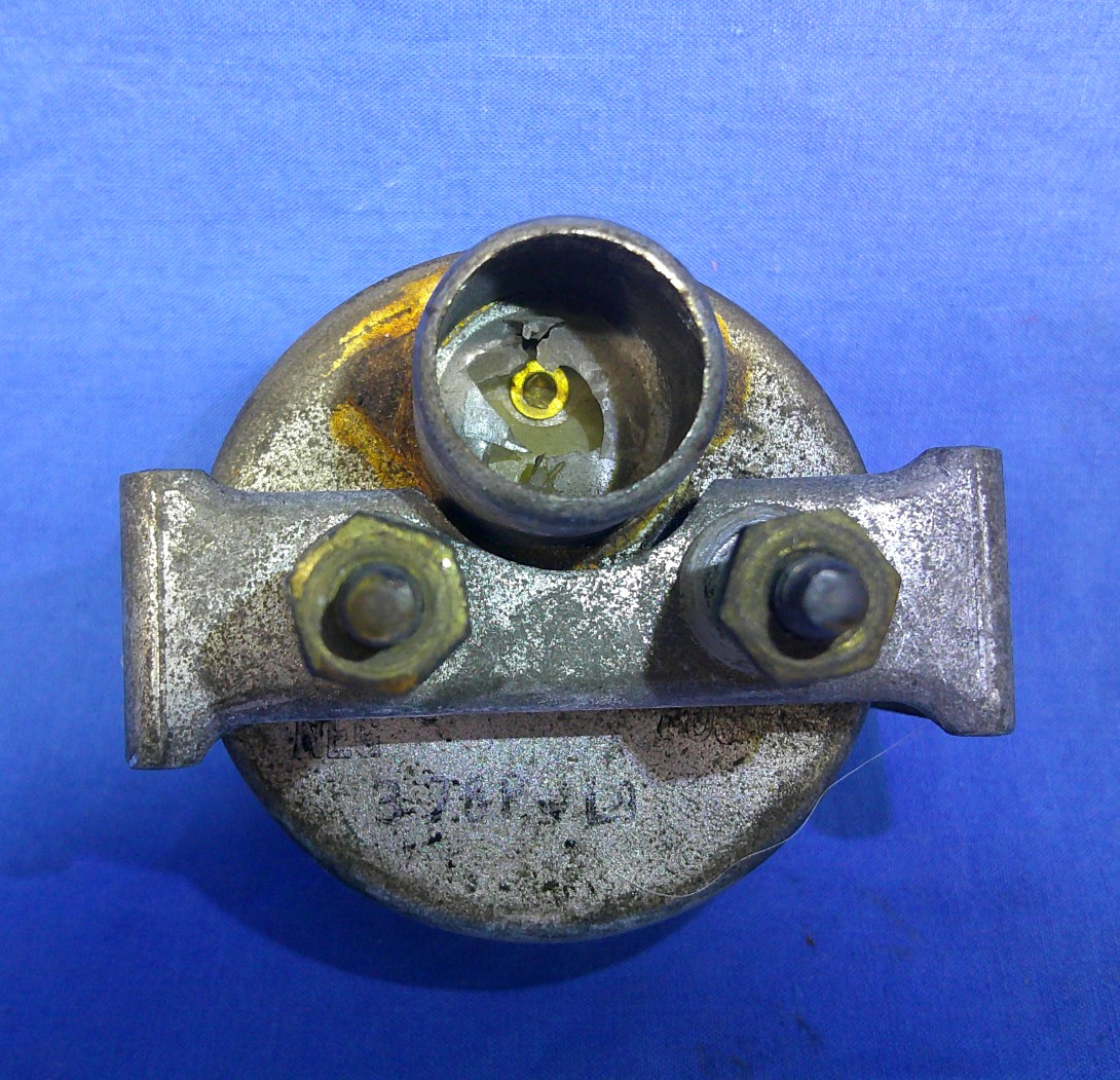 Vintage 1960s Stewart Warner Battery Charge Volts Gauge 2-1/16″